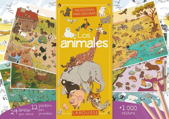 MIS ESCENAS PARA DECORAR. LOS ANIMALES | 9788415785620 | LAROUSSE EDITORIAL | Llibreria Ombra | Llibreria online de Rubí, Barcelona | Comprar llibres en català i castellà online