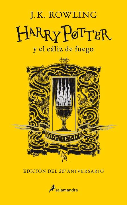 HARRY POTTER Y EL CÁLIZ DE FUEGO (EDICIÓN HUFFLEPUFF DEL 20º ANIVERSARIO) (HARRY | 9788418174391 | ROWLING, J.K. | Llibreria Ombra | Llibreria online de Rubí, Barcelona | Comprar llibres en català i castellà online