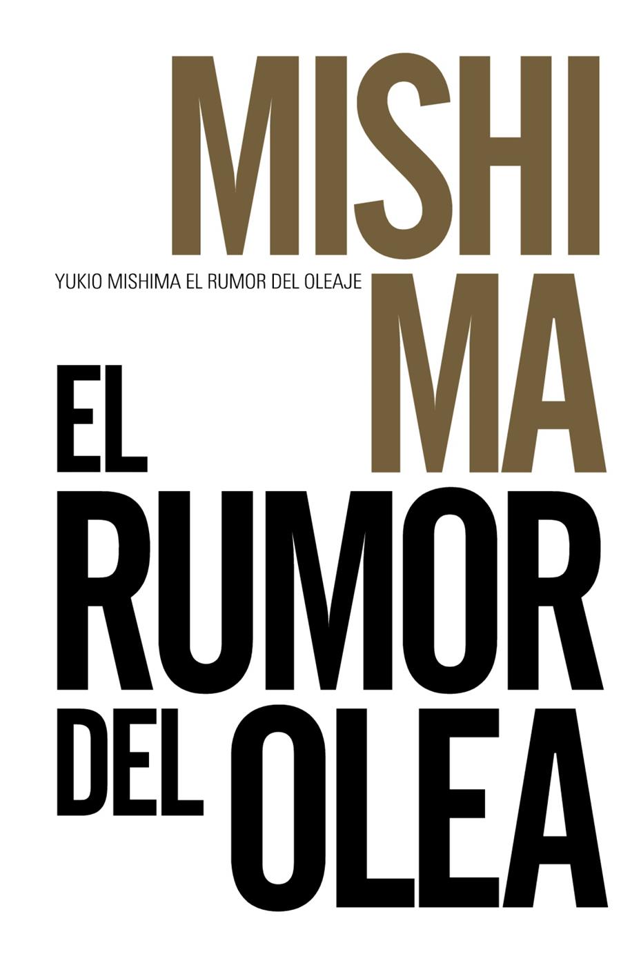 EL RUMOR DEL OLEAJE | 9788491042532 | MISHIMA, YUKIO | Llibreria Ombra | Llibreria online de Rubí, Barcelona | Comprar llibres en català i castellà online