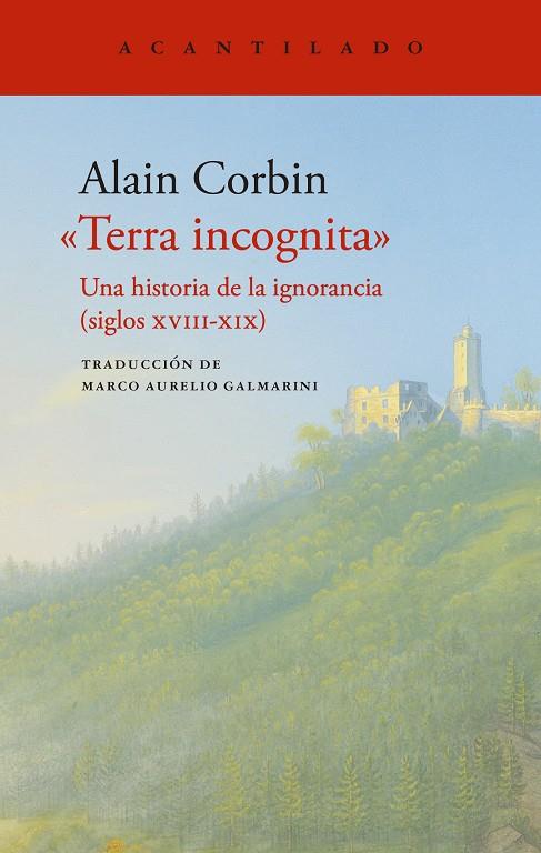 TERRA INCOGNITA | 9788419958020 | CORBIN, ALAIN | Llibreria Ombra | Llibreria online de Rubí, Barcelona | Comprar llibres en català i castellà online