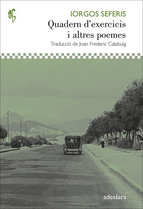 QUADERN D’EXERCICIS I ALTRES POEMES | 9788416948901 | SEFERIS, IORGOS | Llibreria Ombra | Llibreria online de Rubí, Barcelona | Comprar llibres en català i castellà online