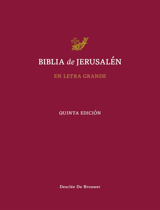 BIBLIA DE JERUSALÉN | 9788433039521 | ESCUELA BÍBLICA Y ARQUEOLÓGICA DE JERUSALÉN | Llibreria Ombra | Llibreria online de Rubí, Barcelona | Comprar llibres en català i castellà online