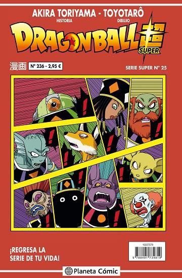 DRAGON BALL SERIE ROJA Nº 236 (VOL5) | 9788491734819 | TORIYAMA, AKIRA | Llibreria Ombra | Llibreria online de Rubí, Barcelona | Comprar llibres en català i castellà online