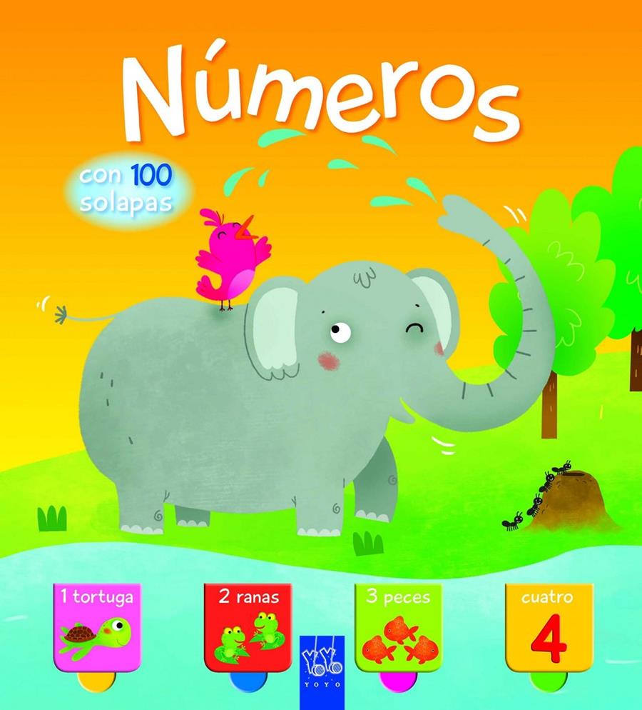 NÚMEROS. CON 100 SOLAPAS | 9788408149477 | YOYO | Llibreria Ombra | Llibreria online de Rubí, Barcelona | Comprar llibres en català i castellà online