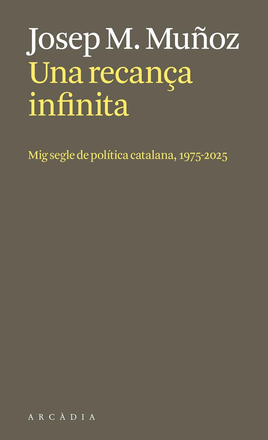 UNA RECANÇA INFINITA. | 9788412999730 | MUÑOZ LLORET, JOSEP MARIA | Llibreria Ombra | Llibreria online de Rubí, Barcelona | Comprar llibres en català i castellà online