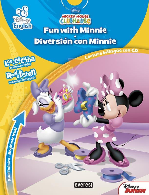 DISNEY ENGLISH. MICKEY MOUSE CLUB HOUSE. FUN WITH MINNIE / DIVERSIÓN CON MINNIE. | 9788444150024 | WALT DISNEY COMPANY | Llibreria Ombra | Llibreria online de Rubí, Barcelona | Comprar llibres en català i castellà online