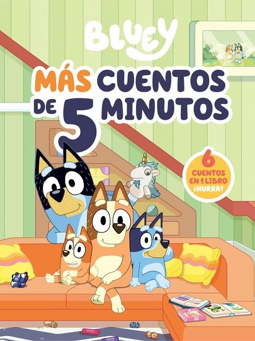 BLUEY. RECOPILATORIO DE CUENTOS - MÁS CUENTOS DE 5 MINUTOS (EDICIÓN EN ESPAÑOL) | 9788448872069 | BLUEY | Llibreria Ombra | Llibreria online de Rubí, Barcelona | Comprar llibres en català i castellà online