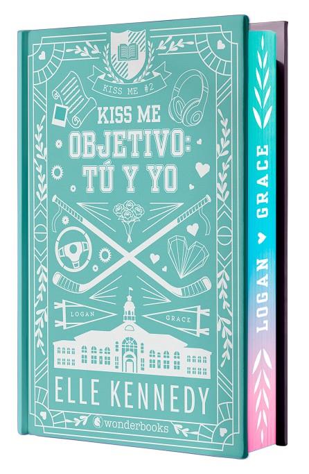 OBJETIVO: TÚ Y YO (KISS ME 2 - OFF CAMPUS 2) - EDICIÓN ESPECIAL EN TAPA DURA CON | 9788410425811 | KENNEDY, ELLE | Llibreria Ombra | Llibreria online de Rubí, Barcelona | Comprar llibres en català i castellà online