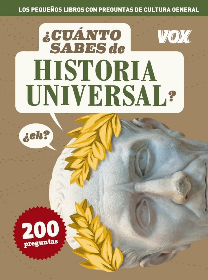 ¿CUÁNTO SABES DE HISTORIA UNIVERSAL? | 9788499740904 | Llibreria Ombra | Llibreria online de Rubí, Barcelona | Comprar llibres en català i castellà online