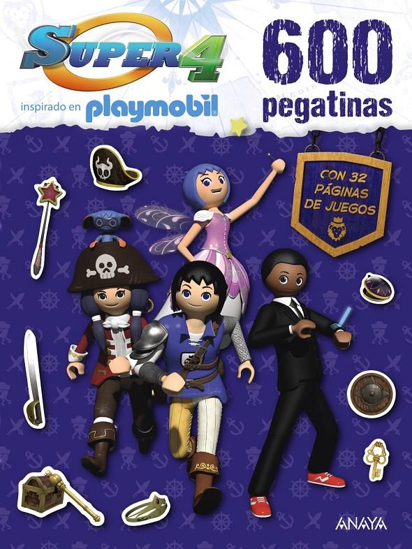 SUPER 4  - 600 PEGATINAS | 9788469834572 | PLAYMOBIL | Llibreria Ombra | Llibreria online de Rubí, Barcelona | Comprar llibres en català i castellà online