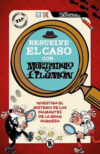 RESUELVE EL CASO CON MORTADELO Y FILEMÓN | 9788402431578 | IBÁÑEZ, FRANCISCO | Llibreria Ombra | Llibreria online de Rubí, Barcelona | Comprar llibres en català i castellà online