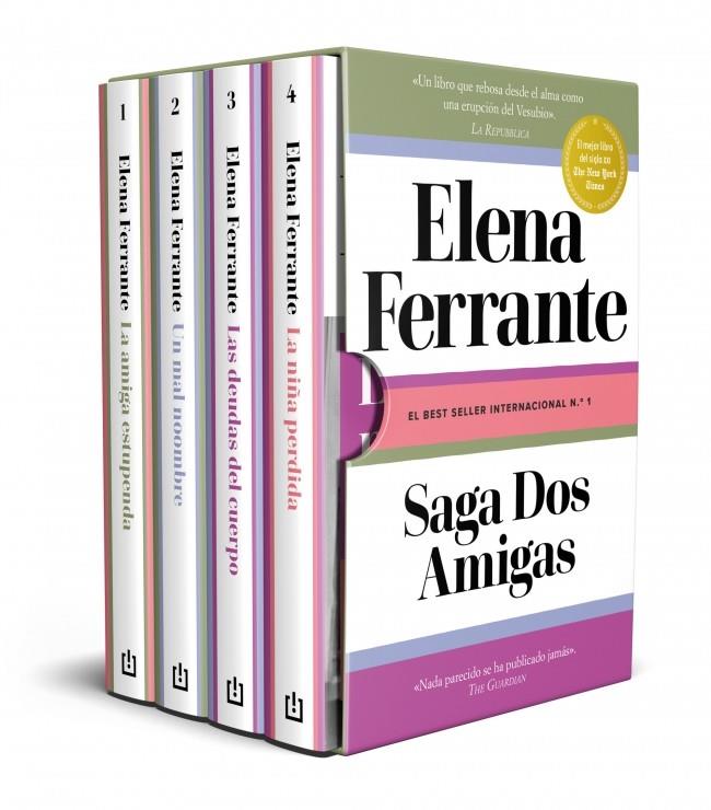 SAGA DOS AMIGAS (LA AMIGA ESTUPENDA | UN MAL NOMBRE | LAS DEUDAS DEL CUERPO | LA | 9788466357913 | FERRANTE, ELENA | Llibreria Ombra | Llibreria online de Rubí, Barcelona | Comprar llibres en català i castellà online