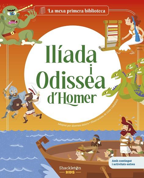 ILÍADA I ODISSEA D'HOMER | 9788413615370 | SOLÉ, JORDI/CAVALLONE, MARIA CECILIA/CADAFALCH I PLADEVALL, LLUÍS | Llibreria Ombra | Llibreria online de Rubí, Barcelona | Comprar llibres en català i castellà online