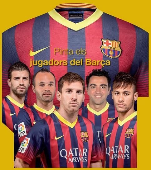 PINTA ELS JUGADORS DEL BARÇA! | 9788490572573 | ANDRÉS MARIANI/BATEC, S. L. PRODUCCIONES | Llibreria Ombra | Llibreria online de Rubí, Barcelona | Comprar llibres en català i castellà online