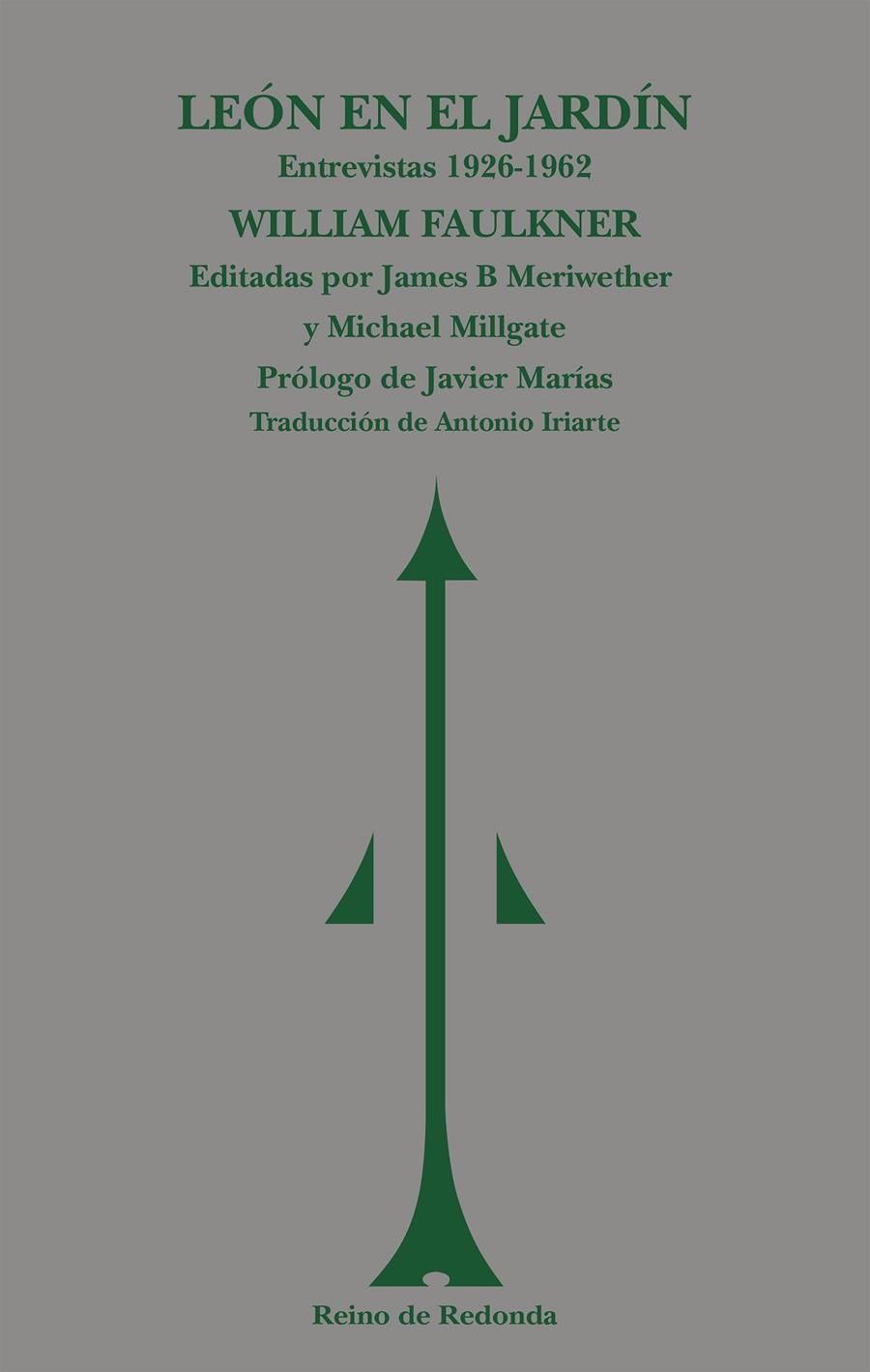 LEÓN EN EL JARDÍN | 9788494725678 | FAULKNER, WILLIAM | Llibreria Ombra | Llibreria online de Rubí, Barcelona | Comprar llibres en català i castellà online
