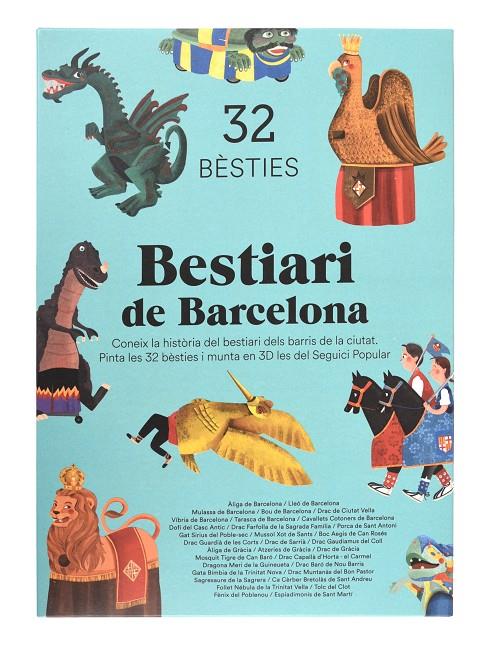 BESTIARI DE BARCELONA. 32 BÈSTIES | 9788491563747 | ALONSO CRUZET, NICOLÀS/BERLOSO CLARÀ, LAIA | Llibreria Ombra | Llibreria online de Rubí, Barcelona | Comprar llibres en català i castellà online