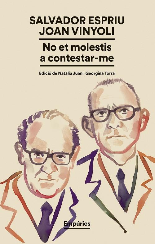 NO ET MOLESTIS A CONTESTAR-ME | 9791387736224 | SALVADOR ESPRIU/VINYOLI, JOAN | Llibreria Ombra | Llibreria online de Rubí, Barcelona | Comprar llibres en català i castellà online
