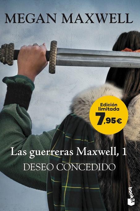 LAS GUERRERAS MAXWELL, 1. DESEO CONCEDIDO | 9788408287742 | MAXWELL, MEGAN | Llibreria Ombra | Llibreria online de Rubí, Barcelona | Comprar llibres en català i castellà online