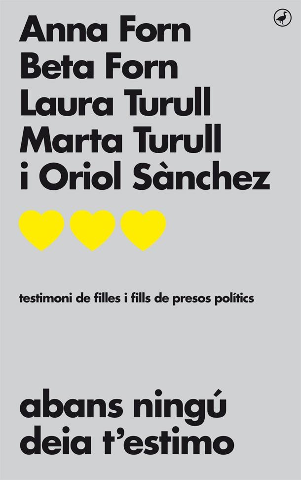 ABANS NINGÚ DEIA T'ESTIMO | 9788416673711 | Llibreria Ombra | Llibreria online de Rubí, Barcelona | Comprar llibres en català i castellà online