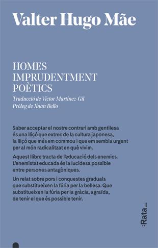 HOMES IMPRUDENTMENT POÈTICS | 9788416738380 | HUGO MÃE, VALTER | Llibreria Ombra | Llibreria online de Rubí, Barcelona | Comprar llibres en català i castellà online