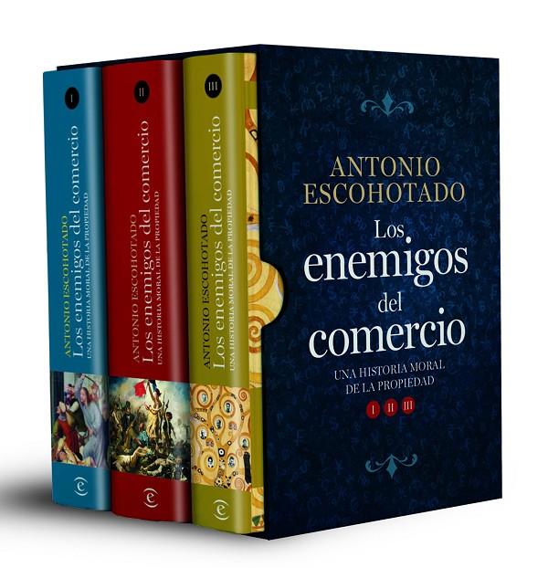 TRILOGÍA LOS ENEMIGOS DEL COMERCIO | 9788467057621 | ESCOHOTADO, ANTONIO | Llibreria Ombra | Llibreria online de Rubí, Barcelona | Comprar llibres en català i castellà online