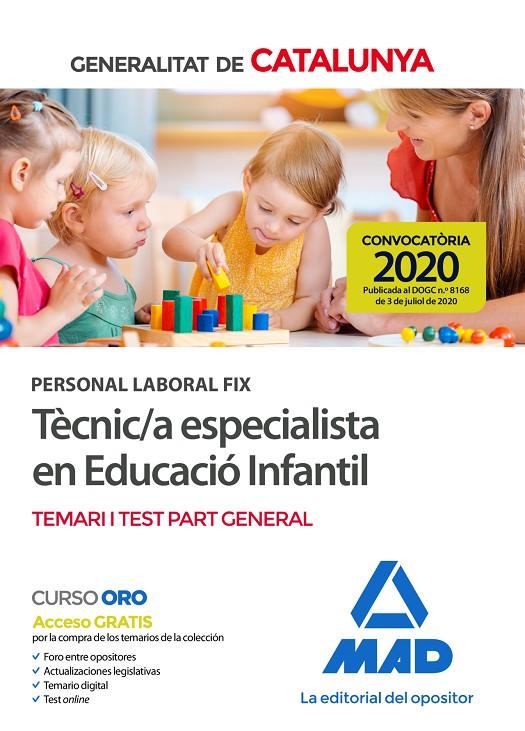 PERSONAL LABORAL FIX DE TÈCNIC/A ESPECIALISTA EN EDUCACIÓ INFANTIL DE LA GENERAL | 9788414238950 | SILVA GARCÍA, LUIS / ROJO FRANCO, ENCARNA | Llibreria Ombra | Llibreria online de Rubí, Barcelona | Comprar llibres en català i castellà online