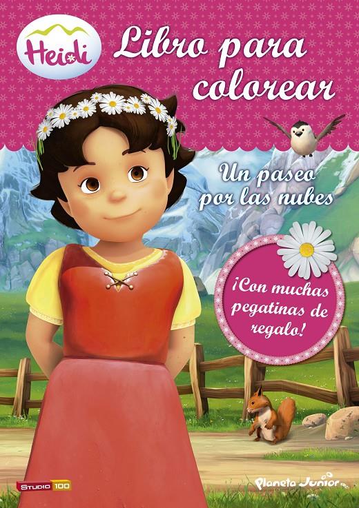 HEIDI. UN PASEO POR LAS NUBES. LIBRO PARA COLOREAR CON PEGATINAS | 9788408150046 | HEIDI | Llibreria Ombra | Llibreria online de Rubí, Barcelona | Comprar llibres en català i castellà online