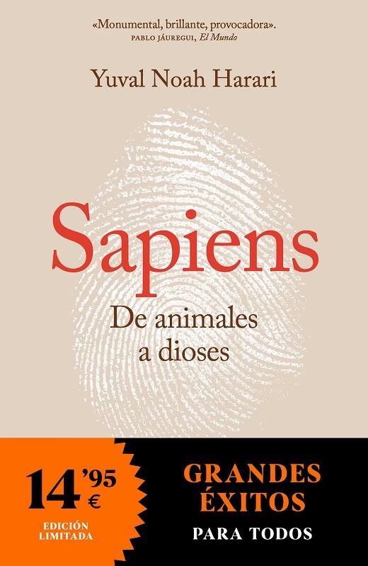 SAPIENS. DE ANIMALES A DIOSES | 9788466342285 | HARARI, YUVAL NOAH | Llibreria Ombra | Llibreria online de Rubí, Barcelona | Comprar llibres en català i castellà online