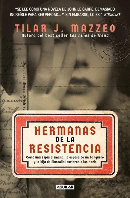 HERMANAS DE LA RESISTENCIA | 9788403525436 | MAZZEO, TILAR J. | Llibreria Ombra | Llibreria online de Rubí, Barcelona | Comprar llibres en català i castellà online