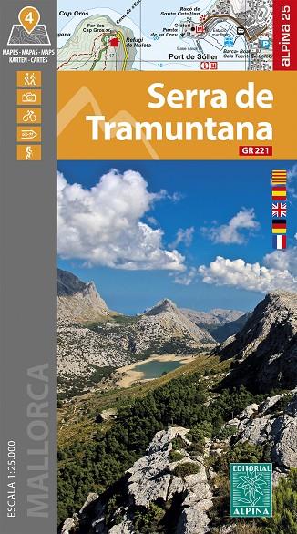 SERRA DE TRAMUNTANA | 9788470111006 | ALPINA | Llibreria Ombra | Llibreria online de Rubí, Barcelona | Comprar llibres en català i castellà online