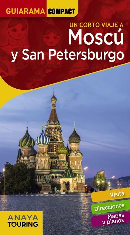 MOSCÚ Y SAN PETERSBURGO | 9788491583127 | ANAYA TOURING/MORTE, MARC | Llibreria Ombra | Llibreria online de Rubí, Barcelona | Comprar llibres en català i castellà online