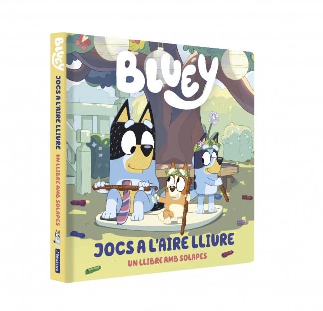 BLUEY. LLIBRE DE CARTRÓ AMB SOLAPES - JOC A L'AIRE LLIURE | 9788448872748 | BLUEY | Llibreria Ombra | Llibreria online de Rubí, Barcelona | Comprar llibres en català i castellà online