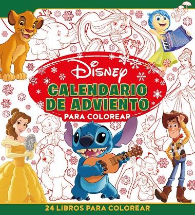 DISNEY. CALENDARIO DE ADVIENTO PARA COLOREAR | 9788410029729 | DISNEY | Llibreria Ombra | Llibreria online de Rubí, Barcelona | Comprar llibres en català i castellà online