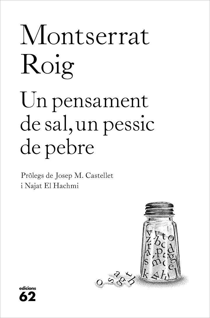 UN PENSAMENT DE SAL, UN PESSIC DE PEBRE | 9788429776935 | ROIG, MONTSERRAT | Llibreria Ombra | Llibreria online de Rubí, Barcelona | Comprar llibres en català i castellà online
