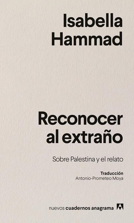 RECONOCER AL EXTRAÑO | 9788433946645 | HAMMAD, ISABELLA | Llibreria Ombra | Llibreria online de Rubí, Barcelona | Comprar llibres en català i castellà online