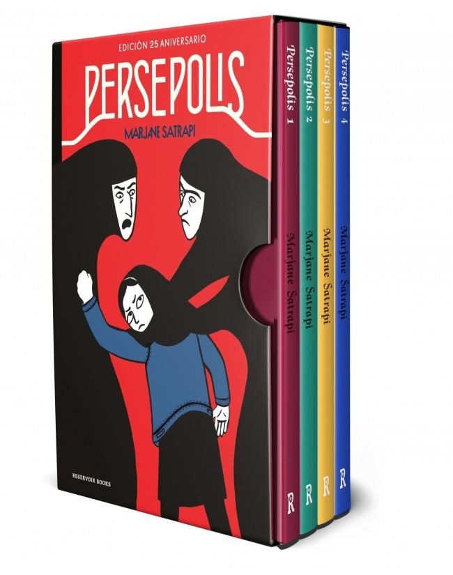PERSÉPOLIS (ESTUCHE - EDICIÓN 25 ANIVERSARIO) | 9788410352568 | SATRAPI, MARJANE | Llibreria Ombra | Llibreria online de Rubí, Barcelona | Comprar llibres en català i castellà online