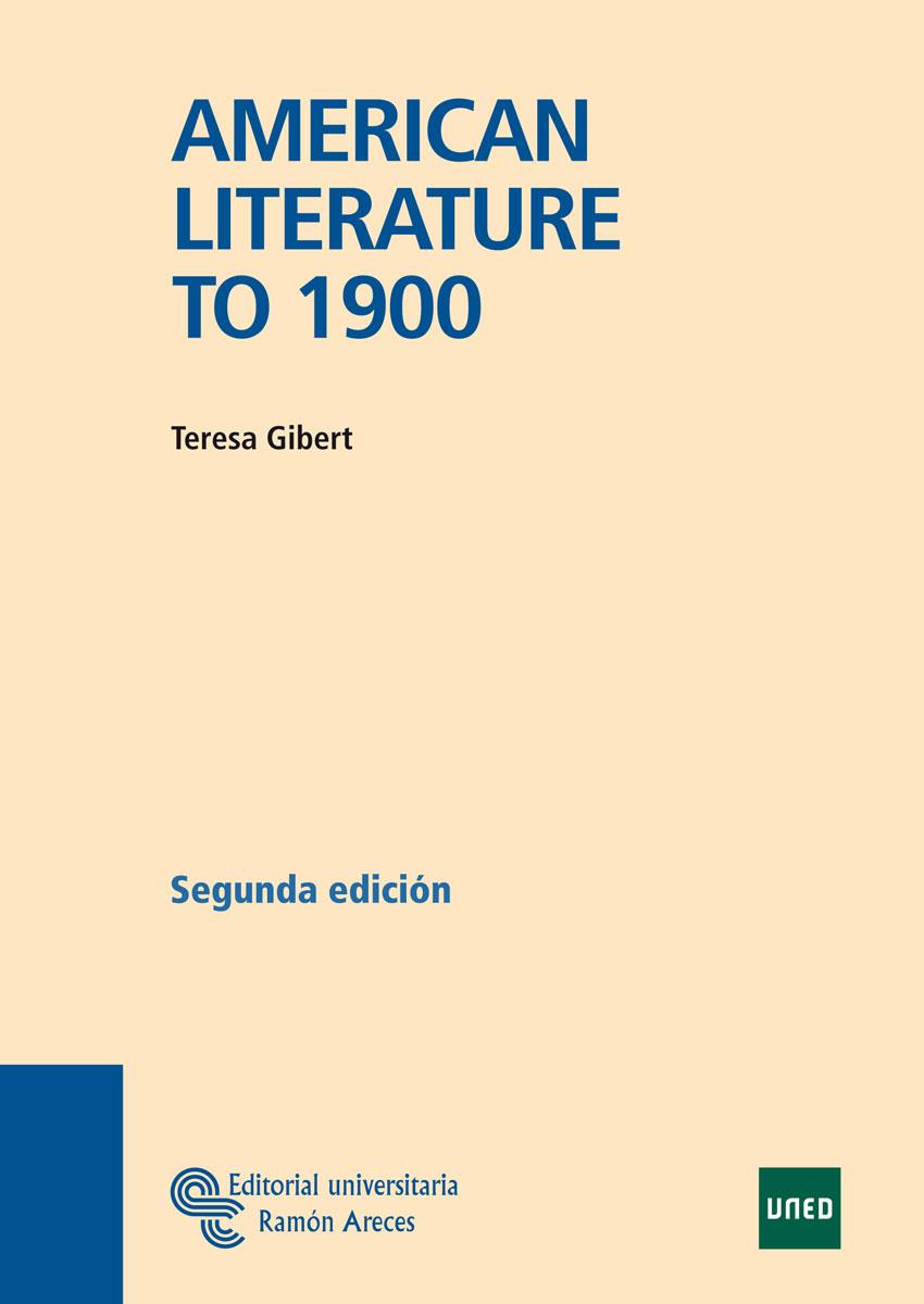 AMERICAN LITERATURE TO 1900 | 9788480049351 | GIBERT MACEDA, Mª TERESA | Llibreria Ombra | Llibreria online de Rubí, Barcelona | Comprar llibres en català i castellà online