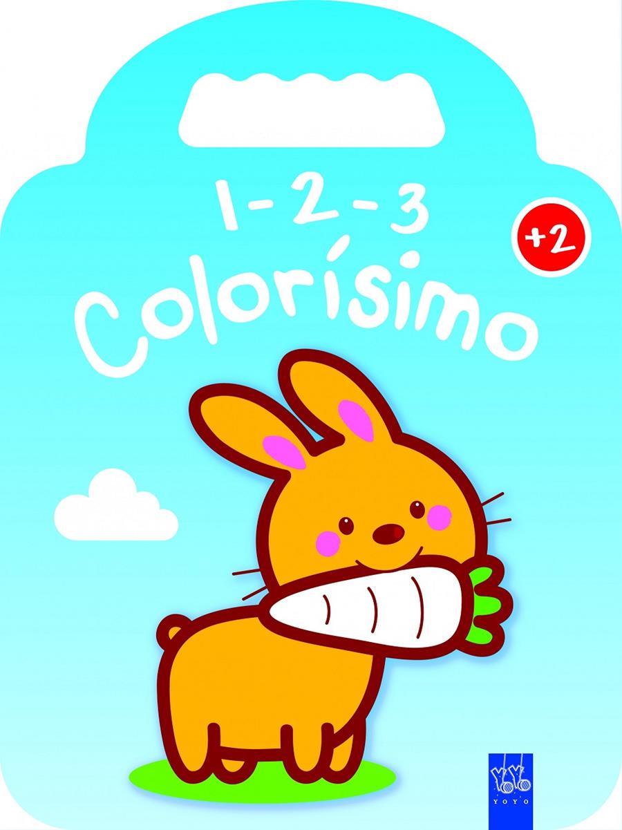 1-2-3 COLORÍSIMO +2 - CONEJO | 9788408134107 | YOYO | Llibreria Ombra | Llibreria online de Rubí, Barcelona | Comprar llibres en català i castellà online