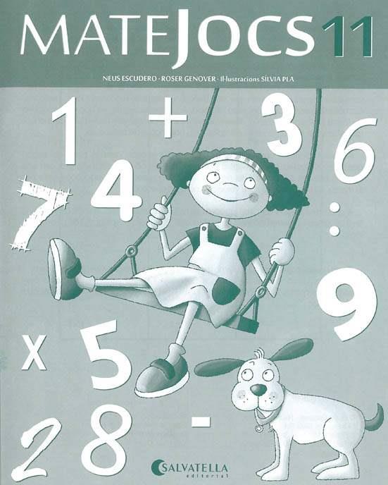 MATEJOCS 11 | 9788484127956 | ESCUDERO - GENOVER | Llibreria Ombra | Llibreria online de Rubí, Barcelona | Comprar llibres en català i castellà online