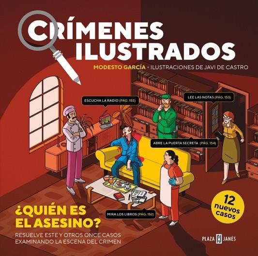 CRÍMENES ILUSTRADOS - ¿QUIÉN ES EL ASESINO? (EDICIÓN TAPA BLANDA) | 9788401042157 | GARCÍA, MODESTO | Llibreria Ombra | Llibreria online de Rubí, Barcelona | Comprar llibres en català i castellà online