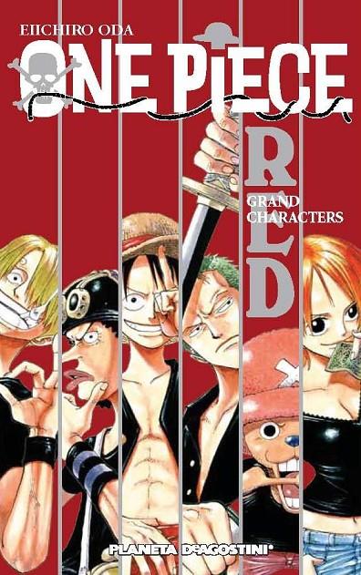 ONE PIECE RED GRAND CHARACTERS | 9788415480709 | EIICHIRO ODA | Llibreria Ombra | Llibreria online de Rubí, Barcelona | Comprar llibres en català i castellà online