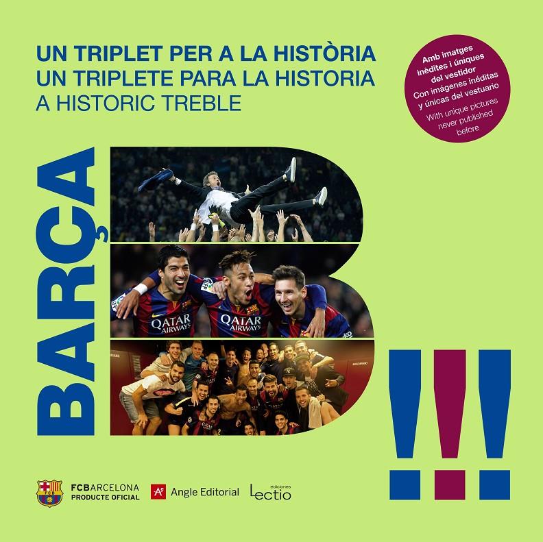 BARÇA. UN TRIPLET PER A LA HISTÒRIA | 9788416139743 | PALLÀS MARTÍ, JOAN JOSEP | Llibreria Ombra | Llibreria online de Rubí, Barcelona | Comprar llibres en català i castellà online