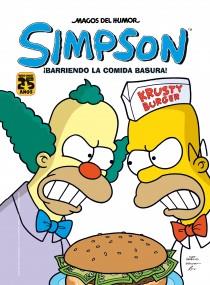 SIMPSON ¡BARRIENDO LA COMIDA BASURA! | 9788466654401 | BONGO COMICS | Llibreria Ombra | Llibreria online de Rubí, Barcelona | Comprar llibres en català i castellà online