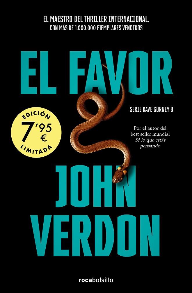 EL FAVOR (SERIE DAVID GURNEY 8) | 9788419498175 | VERDON, JOHN | Llibreria Ombra | Llibreria online de Rubí, Barcelona | Comprar llibres en català i castellà online