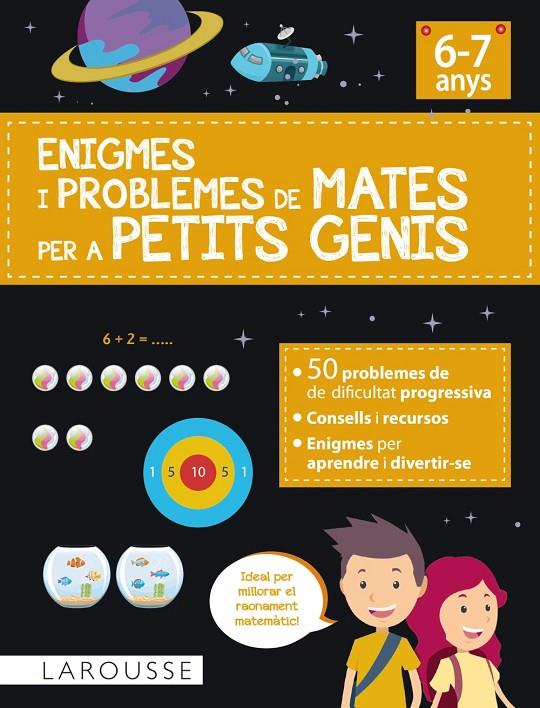 ENIGMES I PROBLEMES DE MATES PER A PETITS GENIS (6-7 ANYS) | 9788418882876 | URVOY, DELPHINE | Llibreria Ombra | Llibreria online de Rubí, Barcelona | Comprar llibres en català i castellà online
