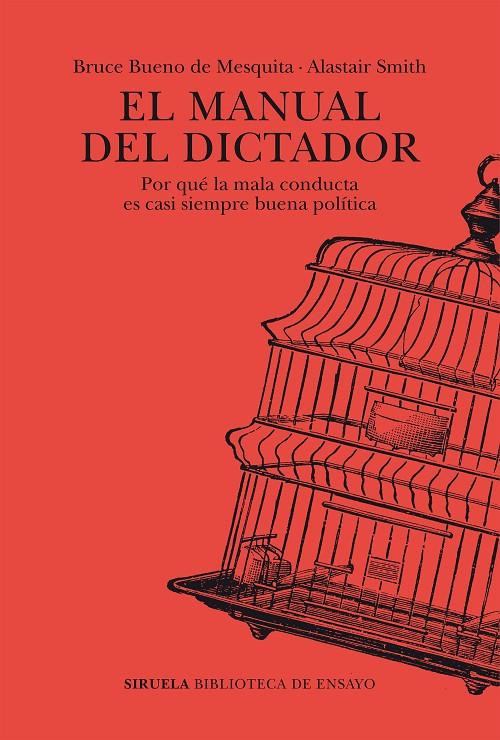 EL MANUAL DEL DICTADOR | 9788418859786 | BUENO DE MESQUITA, BRUCE/SMITH, ALASTAIR | Llibreria Ombra | Llibreria online de Rubí, Barcelona | Comprar llibres en català i castellà online