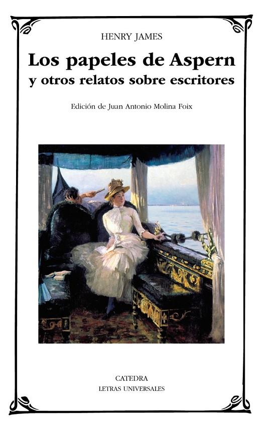 LOS PAPELES DE ASPERN Y OTROS RELATOS SOBRE ESCRITORES | 9788437636238 | JAMES, HENRY | Llibreria Ombra | Llibreria online de Rubí, Barcelona | Comprar llibres en català i castellà online