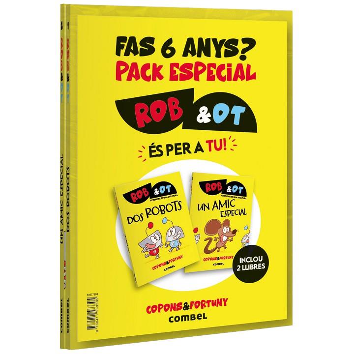PACK ROB&OT (1 I 2) | 9788411583305 | COPONS RAMON, JAUME/COPONS RAMON, JAUME | Llibreria Ombra | Llibreria online de Rubí, Barcelona | Comprar llibres en català i castellà online