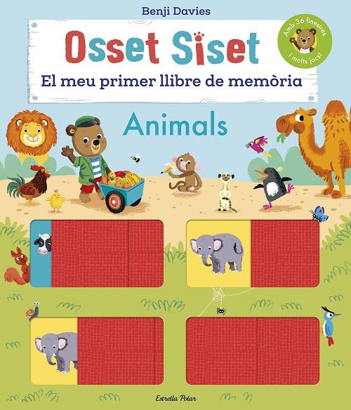 OSSET SISET. EL MEU PRIMER LLIBRE DE MEMÒRIA. ANIMALS | 9788413890906 | DAVIES, BENJI | Llibreria Ombra | Llibreria online de Rubí, Barcelona | Comprar llibres en català i castellà online