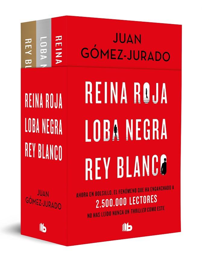 TRILOGÍA REINA ROJA (PACK CON: REINA ROJA | LOBA NEGRA | REY BLANCO) | 9788413145037 | GÓMEZ-JURADO, JUAN | Llibreria Ombra | Llibreria online de Rubí, Barcelona | Comprar llibres en català i castellà online